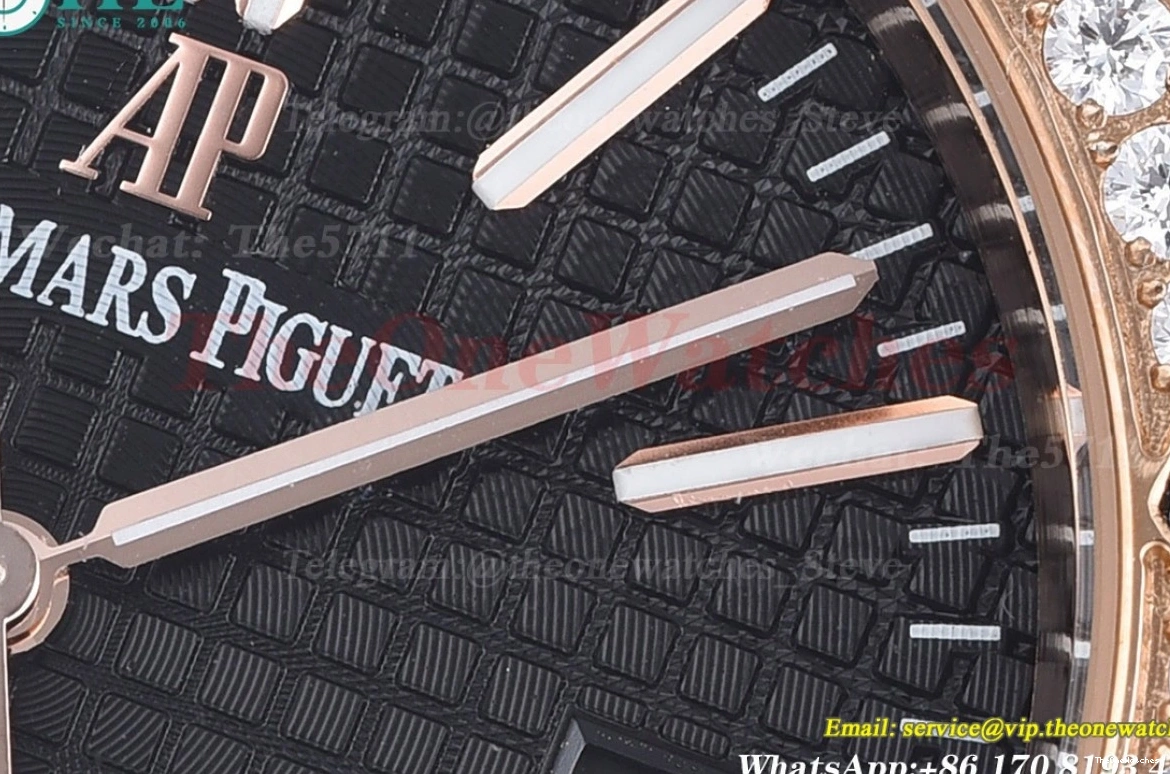 GDF Dial RG Oak Black Royal 41mm 15400 RG MY8215 1225